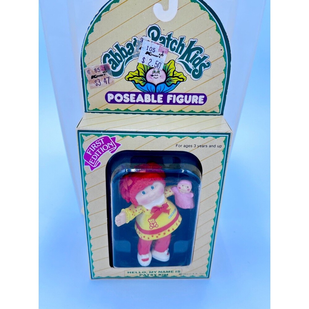 Vintage 1984/85 Cabbage Patch Kids Poseable Figure in Box-Unopened
